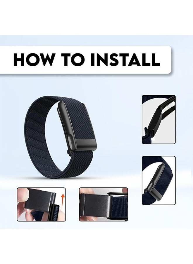 سوار دادو الرياضي المصنوع من النايلون فائق النعومة متوافق مع أجهزة  | حزام متين ومريح يسمح بمرور الهواء | غير متوافق مع الجيل الرابع - Image 3